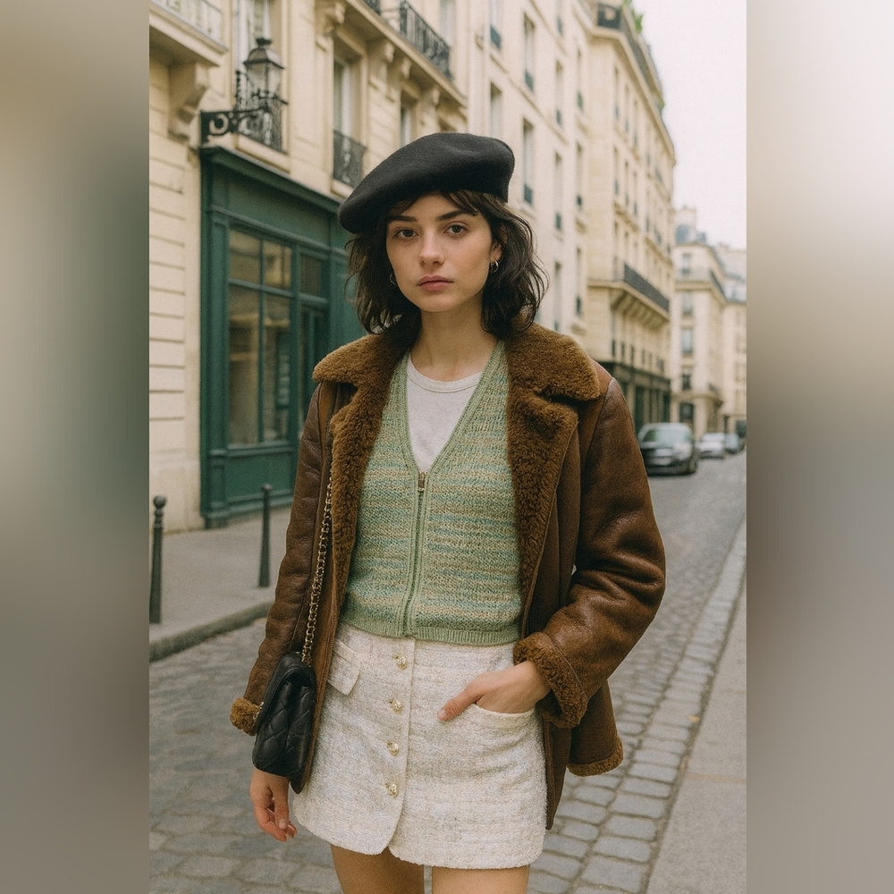 90's Style Knitted Cottage Core Vintage Woolrich Vest Grandma Chic